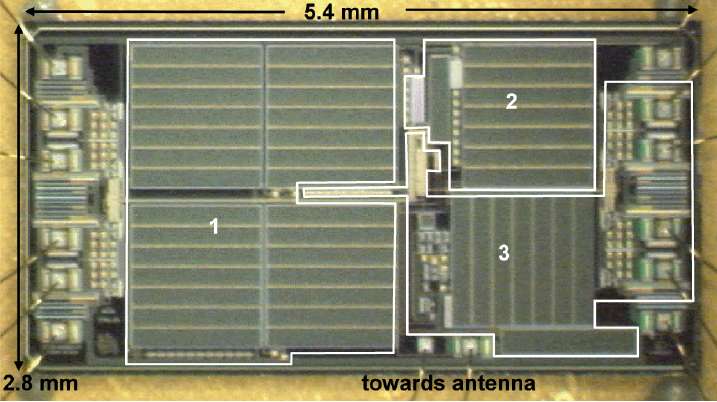 Microphotograph of the IC